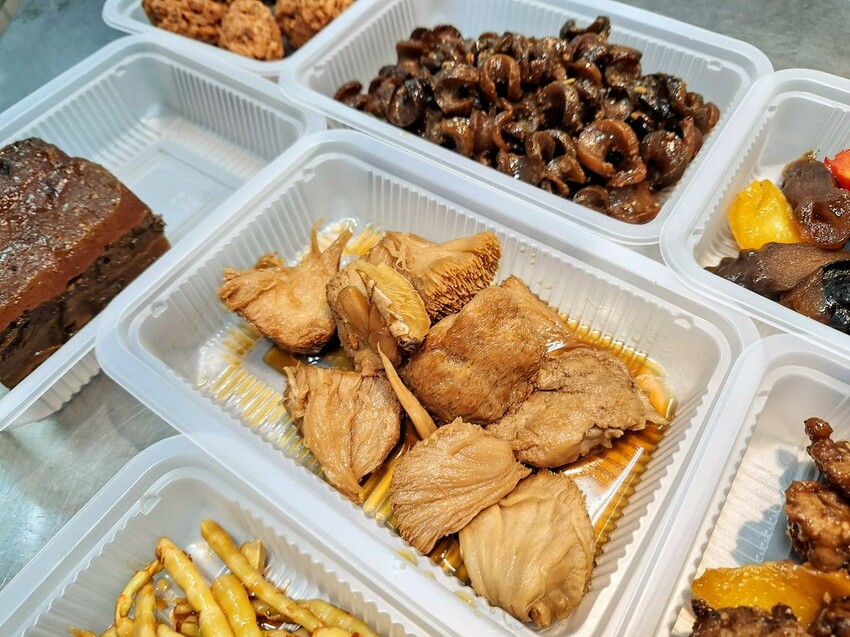 【美食】「老林記」南門市場素食蔬食推薦、過年年菜推薦,中正區