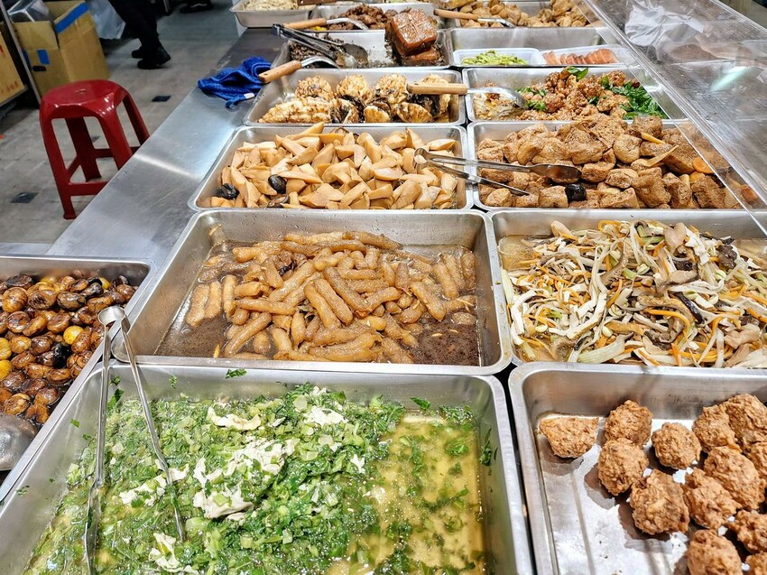 【美食】「老林記」南門市場素食蔬食推薦、過年年菜推薦,中正區