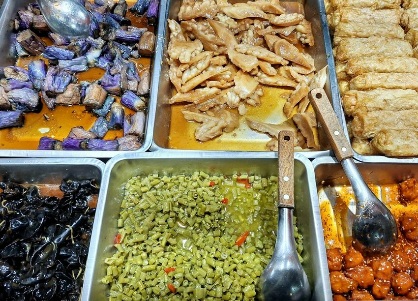 【美食】「老林記」南門市場素食蔬食推薦、過年年菜推薦,中正區