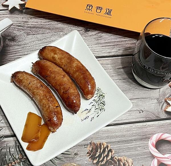 【禮盒推薦】魚香涎珍饈之禮,雙重美味!烏金高粱香腸及琥珀一口