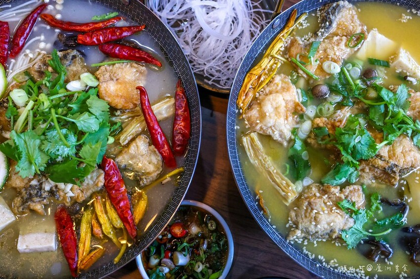 新北市蘆洲區【蘆洲火鍋推薦】羽臨創意湯鍋 主食自助吧吃到飽,一個人也能吃酸菜魚火鍋