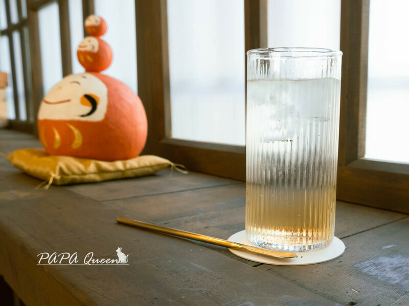 台中市西區喫茶花覓 HANAMI 迷人日式老屋 揚起白色布幔 喫茶與食