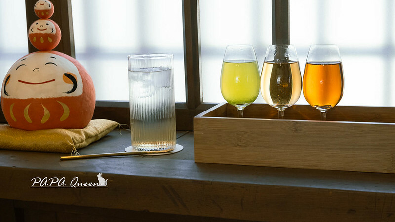 台中市西區喫茶花覓 HANAMI 迷人日式老屋 揚起白色布幔 喫茶與食