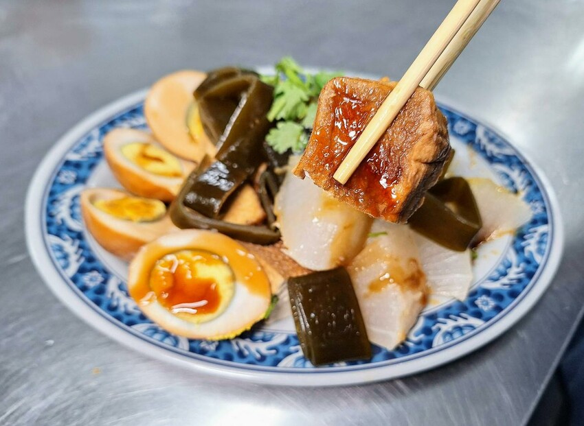 【美食】「福記古早味米粉湯」米粉湯、肉圓、肉燥飯、麵線，大溪