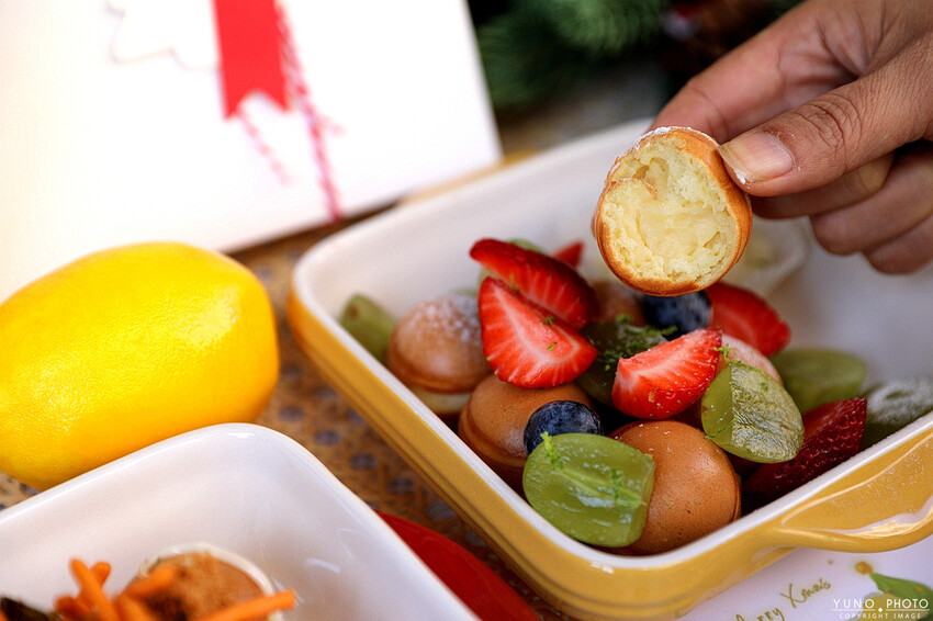 台中市西屯區視覺與味覺雙重享受的下午茶時光！滿滿幸福感 現點現烤 鹹甜口味通通有｜搗蛋檸檬現烤小鬆餅