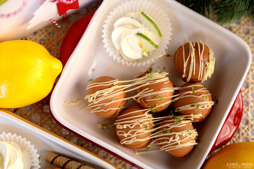 台中市西屯區視覺與味覺雙重享受的下午茶時光！滿滿幸福感 現點現烤 鹹甜口味通通有｜搗蛋檸檬現烤小鬆餅