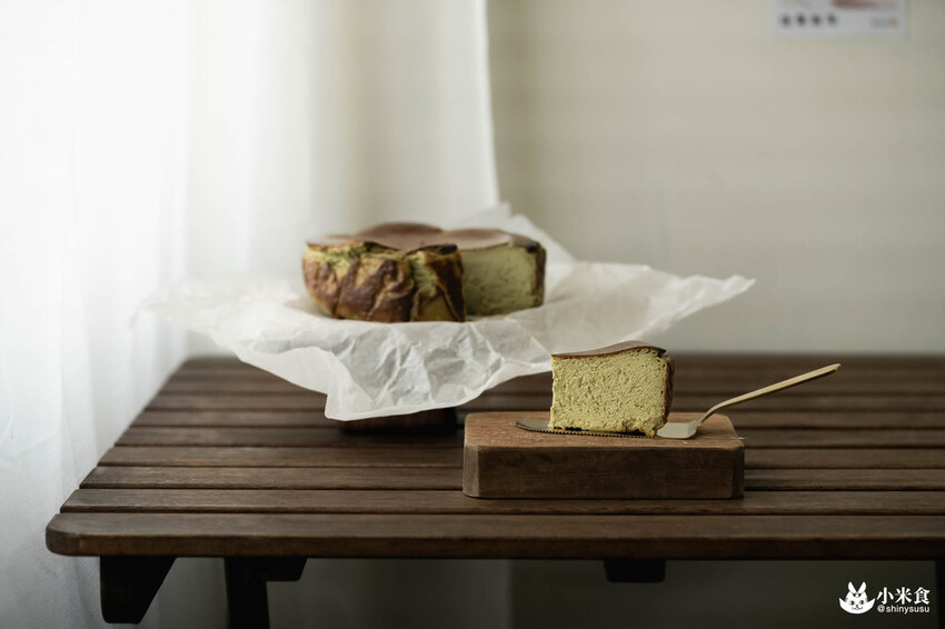 小巷陸伍巴斯克乳酪蛋糕｜不靠顏值憑實力。好吃到會上癮｜台中甜點工作室｜東區外帶宅配甜點 - 小米食