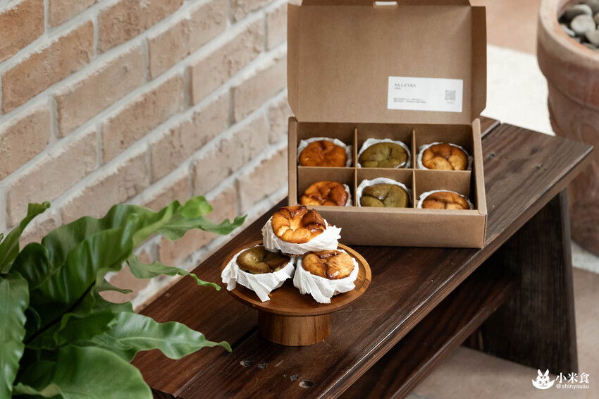 小巷陸伍巴斯克乳酪蛋糕｜不靠顏值憑實力。好吃到會上癮｜台中甜點工作室｜東區外帶宅配甜點 - 小米食