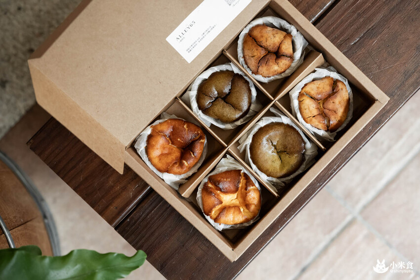 小巷陸伍巴斯克乳酪蛋糕｜不靠顏值憑實力。好吃到會上癮｜台中甜點工作室｜東區外帶宅配甜點 - 小米食