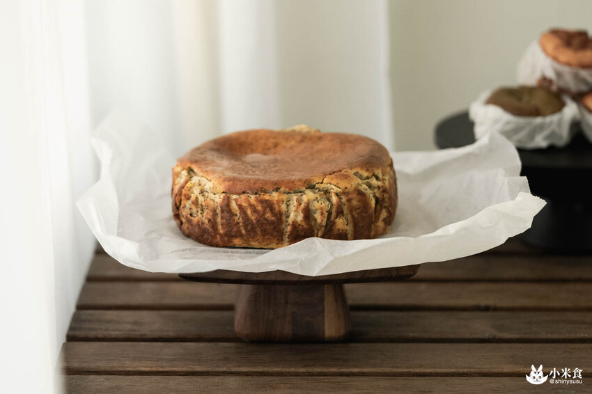 小巷陸伍巴斯克乳酪蛋糕｜不靠顏值憑實力。好吃到會上癮｜台中甜點工作室｜東區外帶宅配甜點 - 小米食