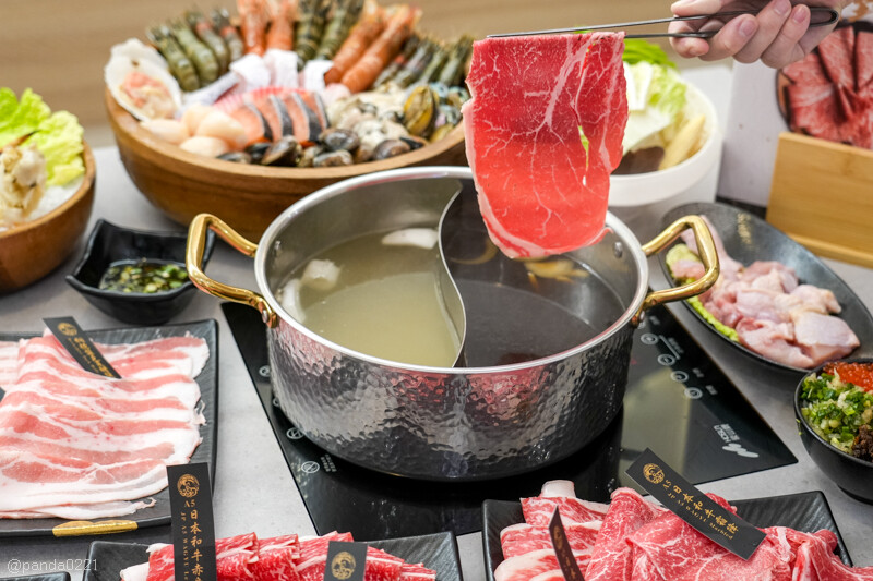 台北｜極鶴和牛鍋物(旗艦店)．1580元起日本A5和牛吃到飽，現點現切，近百種食材任吃！