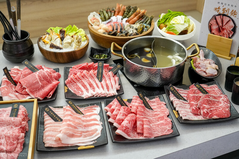 台北｜極鶴和牛鍋物(旗艦店)．1580元起日本A5和牛吃到飽，現點現切，近百種食材任吃！