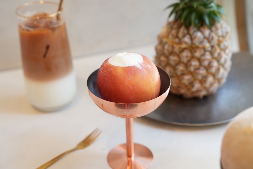 台北市大安區台北下午茶「Le Buno」｜整顆水果都是冰淇淋超氣派 甜點控必收店