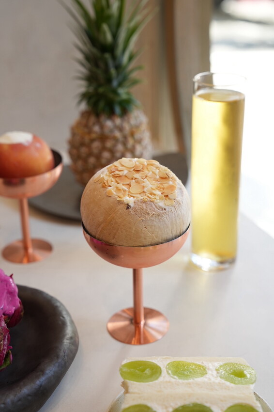 台北市大安區台北下午茶「Le Buno」｜整顆水果都是冰淇淋超氣派 甜點控必收店