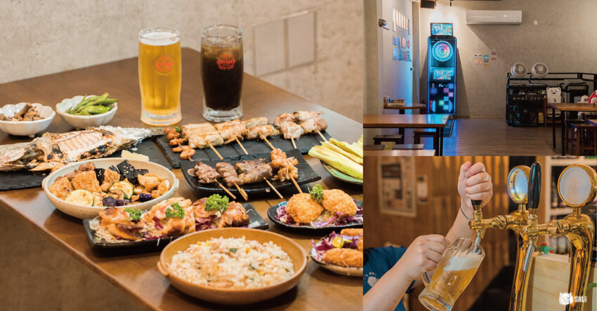今夜有局串燒餐館｜台中北屯串燒推薦 Google 4.9高評價，平價燒烤菜色豐富，聚會看球首選 - 莎笠，小日子