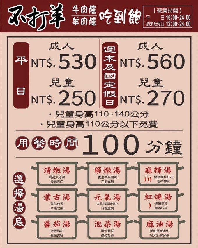 苗栗頭份吃到飽天堂！不打羊羊肉爐牛肉爐吃到飽，肉品 炸物 甜點自助吧超狂。