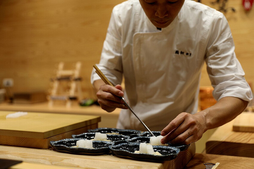 台中市北屯區想吃不一定吃的到 預約制無菜單日料 秒飛日本視覺與味蕾極致享受