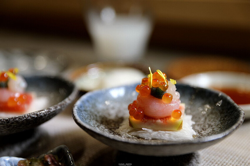 台中市北屯區想吃不一定吃的到 預約制無菜單日料 秒飛日本視覺與味蕾極致享受