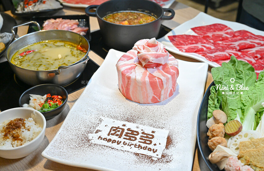 肉多多台中秀泰店，蔬菜自助吧吃到飽推薦，平日午餐3.5小時讓你慢慢吃-妮妮布魯