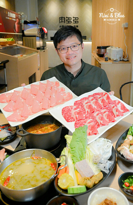 肉多多台中秀泰店，蔬菜自助吧吃到飽推薦，平日午餐3.5小時讓你慢慢吃-妮妮布魯