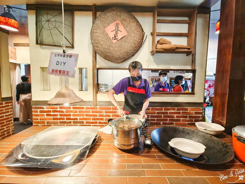 宜蘭縣壯圍鄉宜蘭親子餐廳》壯圍穀倉米食風味料理～懷舊鄉村風餐廳古早味割稻飯，免費麥芽餅糖餅乾DIY體驗