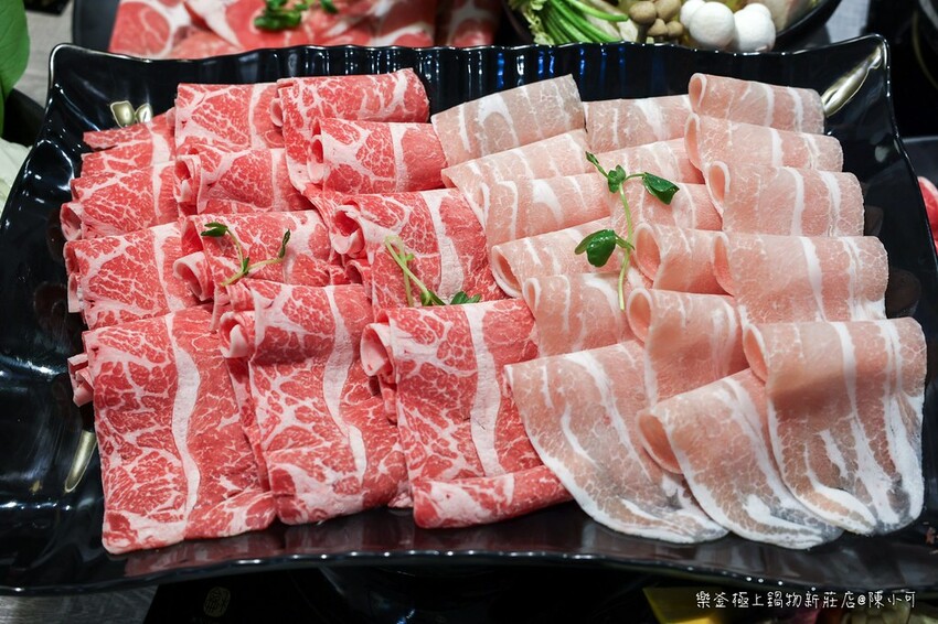 新北市新莊區【新莊火鍋】樂釜極上鍋物新莊店,大肉盤/海陸雙拼/公司聚餐推薦
