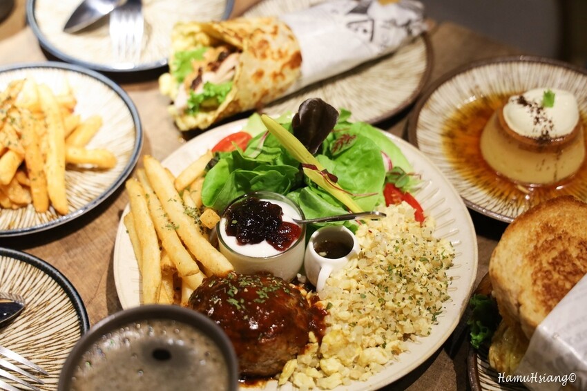 台北市大安區【食￭台北】玖遛-早午餐專賣店/大安區早午餐/日系高質感早午餐店/手打漢堡排.限時雞白湯必吃/台北早午餐推