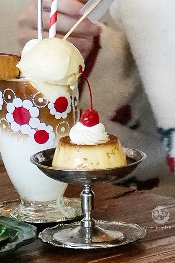 台中市西區台中復古藝廊咖啡廳｜耍廢咖啡－昭和風小店喝咖啡、吃甜點、看畫展的完美結合｜極光天氣晴藝展空間