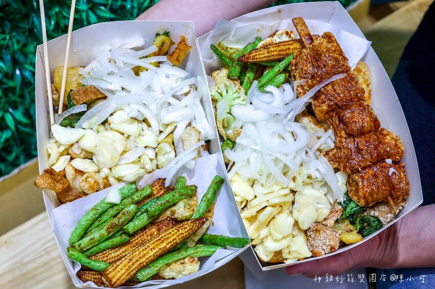 新北市三重區【三重鹹酥雞】神雞妙蒜雙園店,三重蒜味鹹酥雞宵夜推薦