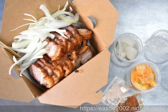 羅東外帶美食 | 太一脆皮五花肉-羅東店 嚴選台灣五花豬肉，獨家醃漬工法，精心爐烤金黃酥脆，四種不同風味佐料，蹦出驚奇脆皮新滋味 -  就是這樣。吃喝玩樂。愛漂亮部落格 - FashionGuide