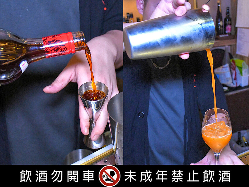 雖然招牌外觀並不明顯,但卻是一家高格調的餐酒館