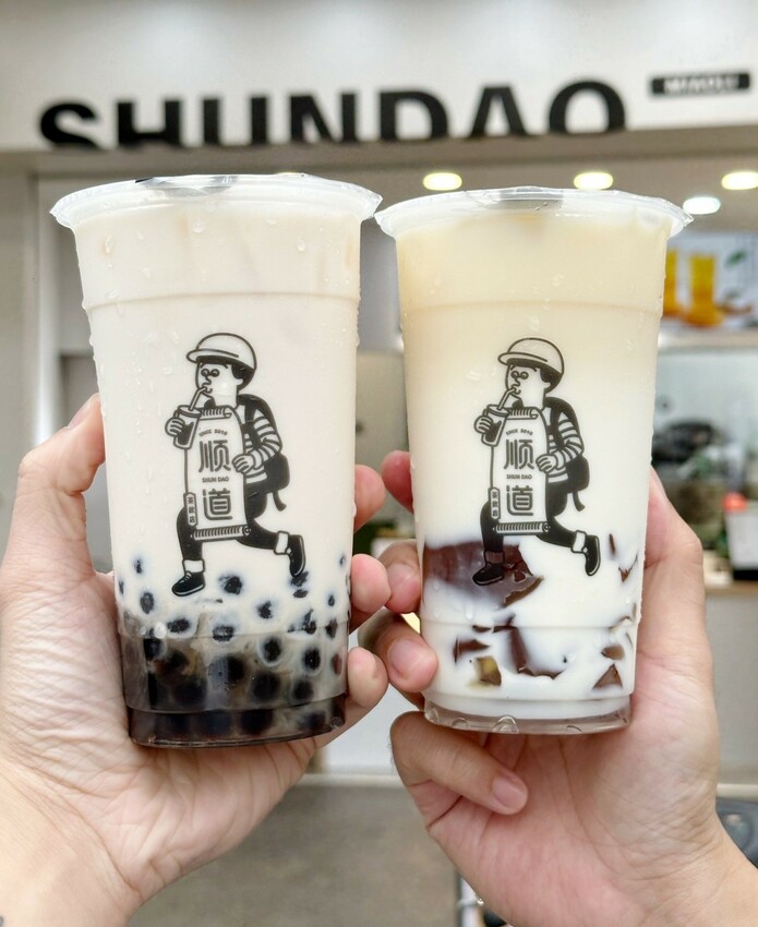 【順道茶飲店Shundao苗栗府前店】飲料愛店竟然推出超ㄉㄨㄞ超咕溜的蕎麥凍!還以「316茶王」延伸推出茶王奶茶、紅荔茶王,飲料控絕對不要錯過! - 阿華田的美食日記