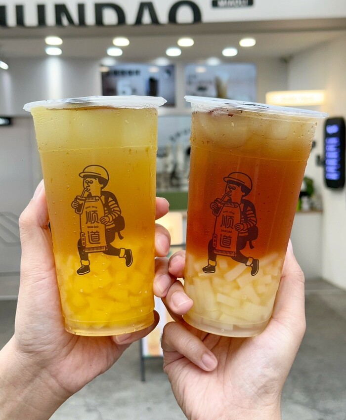 【順道茶飲店Shundao苗栗府前店】飲料愛店竟然推出超ㄉㄨㄞ超咕溜的蕎麥凍!還以「316茶王」延伸推出茶王奶茶、紅荔茶王,飲料控絕對不要錯過! - 阿華田的美食日記