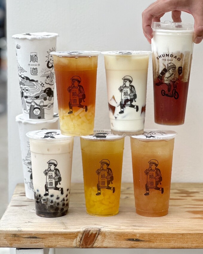 【順道茶飲店Shundao苗栗府前店】飲料愛店竟然推出超ㄉㄨㄞ超咕溜的蕎麥凍!還以「316茶王」延伸推出茶王奶茶、紅荔茶王,飲料控絕對不要錯過! - 阿華田的美食日記