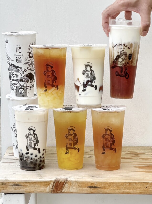【順道茶飲店Shundao苗栗府前店】飲料愛店竟然推出超ㄉㄨㄞ超咕溜的蕎麥凍!還以「316茶王」延伸推出茶王奶茶、紅荔茶王,飲料控絕對不要錯過! - 阿華田的美食日記