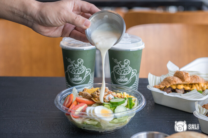 著著咖啡｜輕軌龍華國小站美食，薄多義新品牌，北高雄早午餐推薦 - 莎笠，小日子