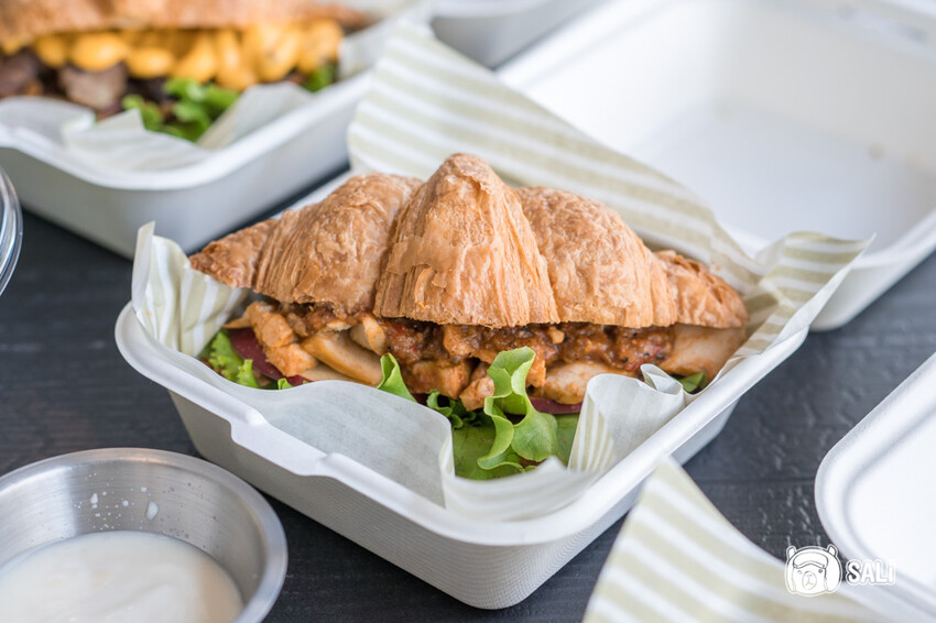 著著咖啡｜輕軌龍華國小站美食，薄多義新品牌，北高雄早午餐推薦 - 莎笠，小日子