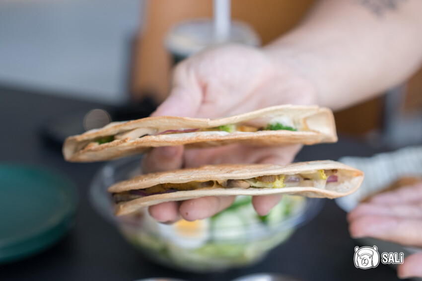 著著咖啡｜輕軌龍華國小站美食，薄多義新品牌，北高雄早午餐推薦 - 莎笠，小日子