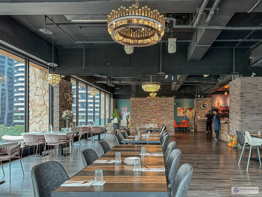 桃園市桃園區桃園美食-漫嚼MANGIA義式餐廳-隱藏大樓絕美窗景!高質感約會義式餐廳,寵物友善還贈免費寵物餐/鄰近藝文特