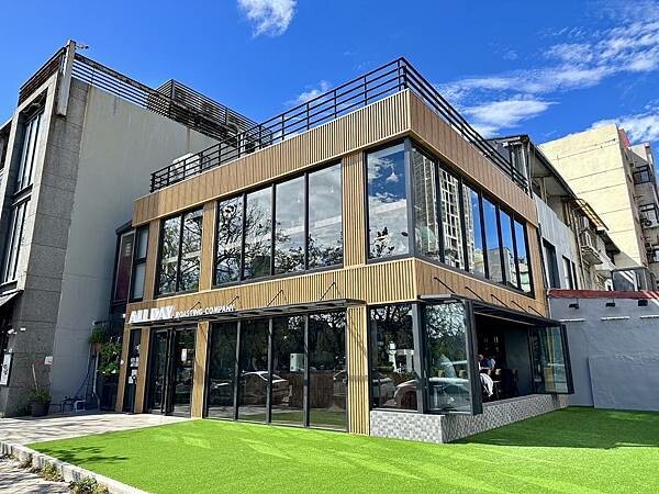 台北市士林區[天母咖啡廳] All Day Roasting Company 天母新開幕咖啡廳 獨棟工業風建築 #天母美食 @蛋寶趴趴go