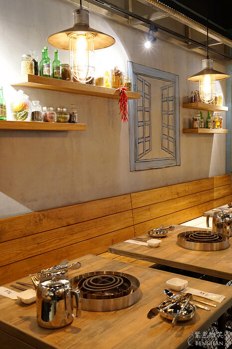 宜蘭縣宜蘭市高麗園銅盤烤肉》20項的經典韓食吃到飽,甜米釀及血腸宜蘭新月店限定 韓國花牌牆好好拍