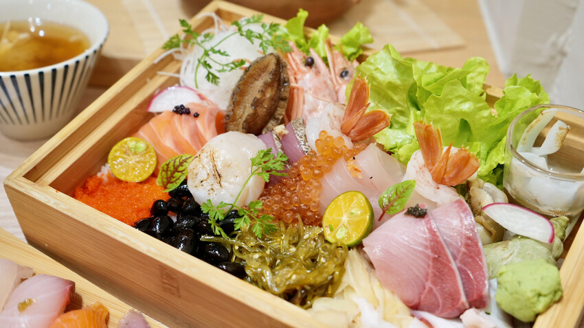 新北市板橋區[板橋美食] THE·春 板橋店｜新埔站最強日本料理！浮誇系海鮮珠寶盒、握壽司盤