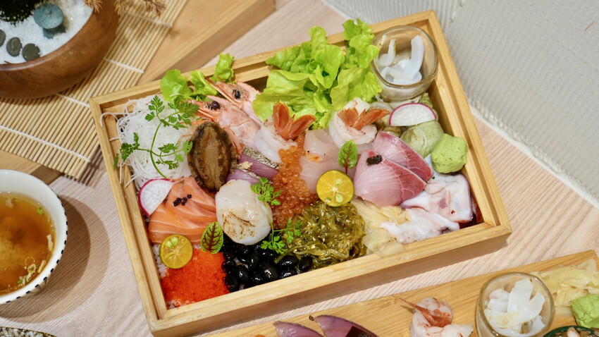 新北市板橋區[板橋美食] THE·春 板橋店｜新埔站最強日本料理！浮誇系海鮮珠寶盒、握壽司盤