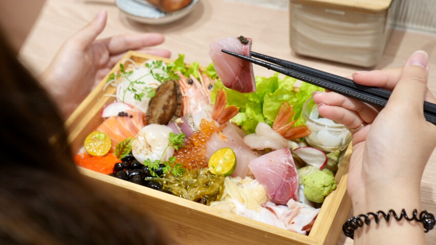 新北市板橋區[板橋美食] THE·春 板橋店｜新埔站最強日本料理！浮誇系海鮮珠寶盒、握壽司盤