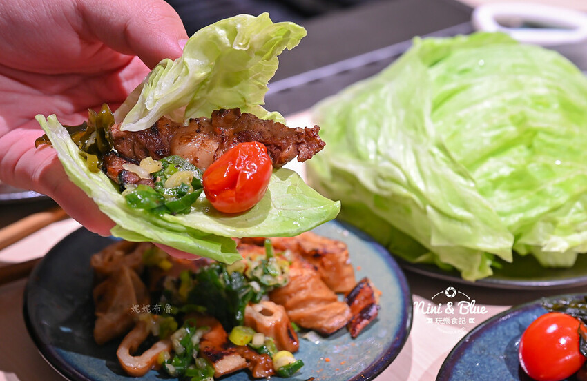 台中燒肉推薦，公益路新開個人燒肉店，4種肉490元，還有小菜免費續