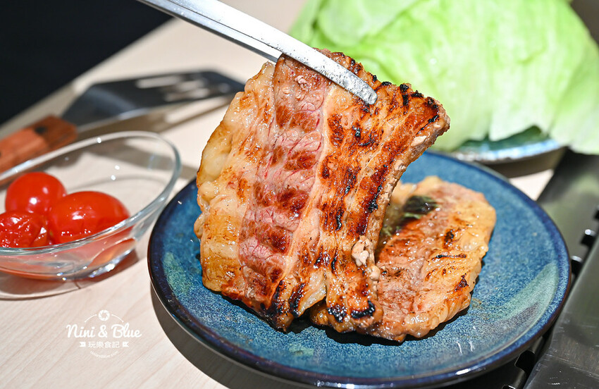 台中燒肉推薦，公益路新開個人燒肉店，4種肉490元，還有小菜免費續