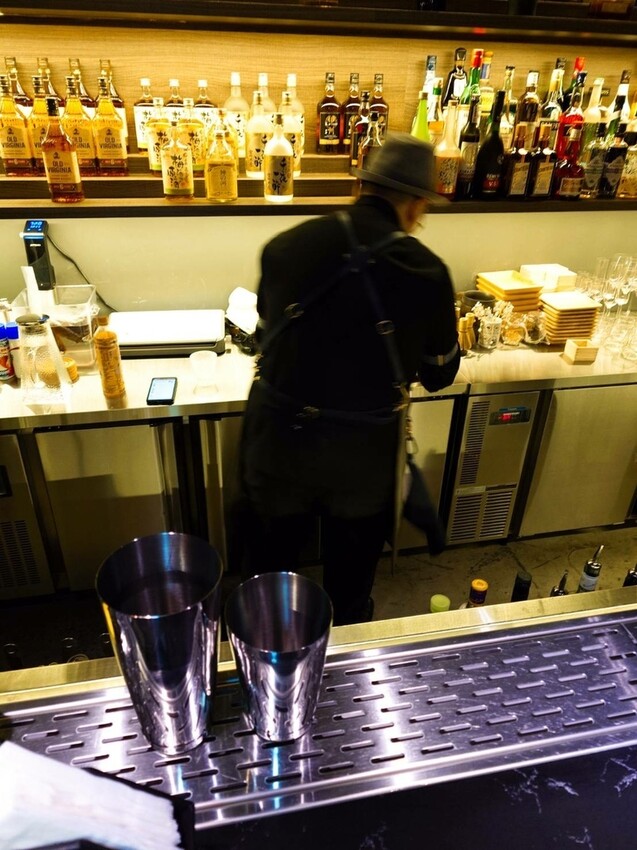 台北市大安區[忠孝敦化酒吧推薦]台北東區最美日式酒吧-浮侍ukitsu bar，特色藝術調酒