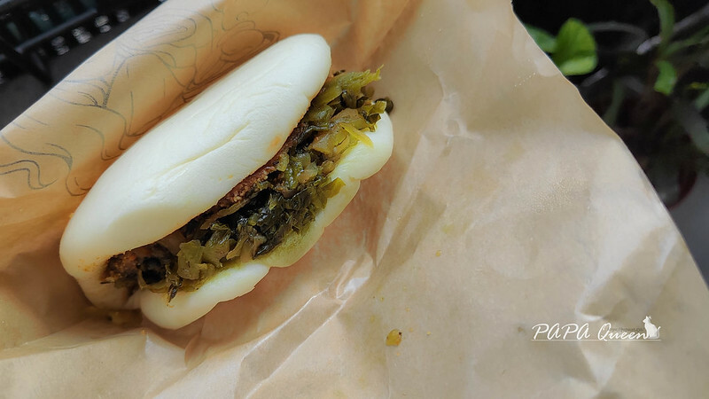 台中市清水區素食刈包|割包咬一口 烤鴨/滷排/梅干扣肉..6款 出沒在清水!