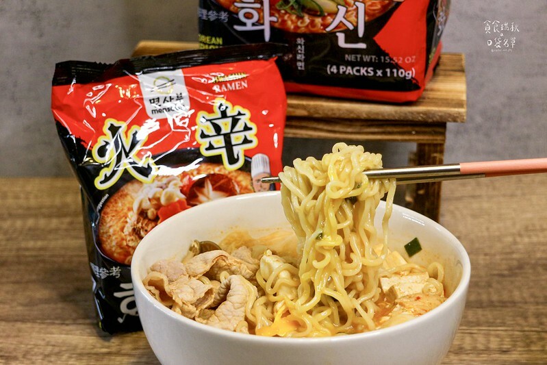 賣場美食｜家樂福韓國泡麵推薦！香辣醇厚的韓式火辛拉麵袋裝泡麵