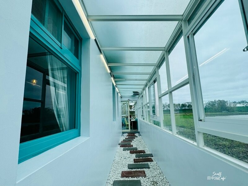 白色鄉村風咖啡甜點店【田中268 Café】不論晴雨都能浪漫 白色鄉村風咖啡甜點店【田中268 Café】不論晴雨都能浪漫